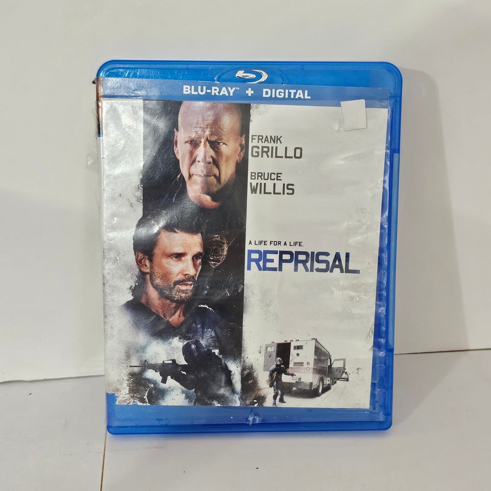 Reprisal Blu-ray Bruce Willis Frank Grillo Action Movie Lionsgate 2018
